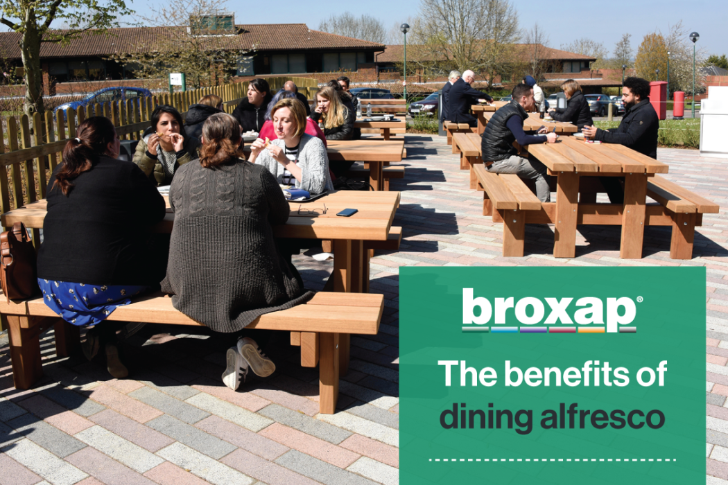The Benefits of Eating Outdoors | Broxap | Outdoor Dining