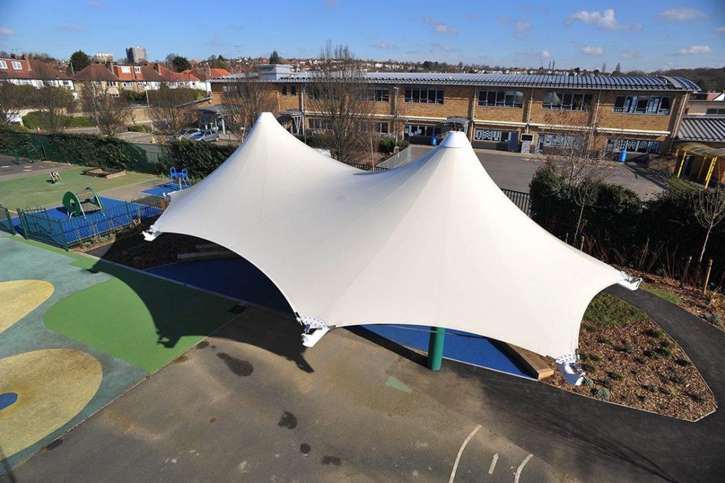 Fabric Playground Canopy at Mandeville SEN School - Broxap
