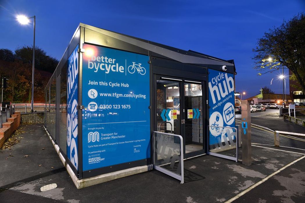 Cycle Hub - Transport for Greater Manchester (TfGM), Stockport - Broxap