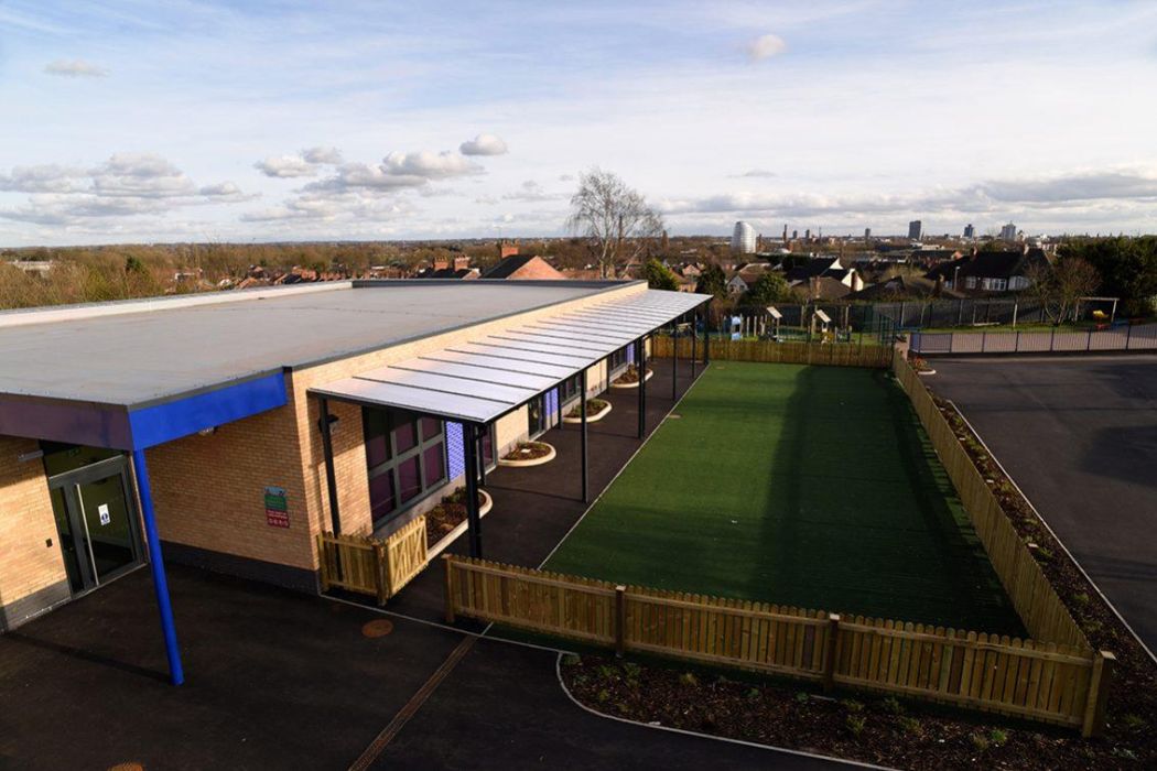 Outdoor Canopy at Wolsey House Primary School - Broxap