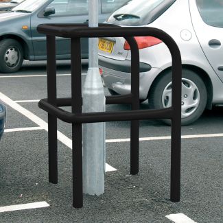 Square Shaped Lamp Post Protector