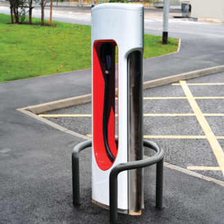 Round Electric Vehicle Charger Protector