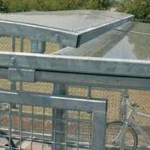 Compound Cycle Shelter Roof