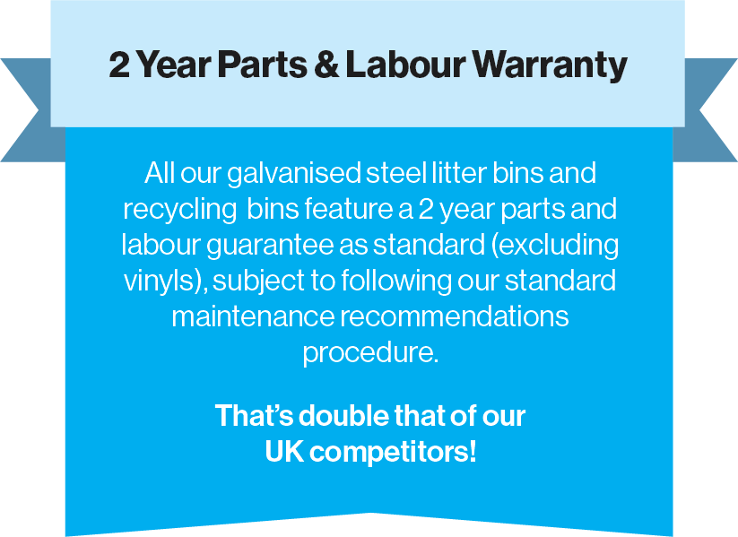 2 Year Parts & Labour Warranty