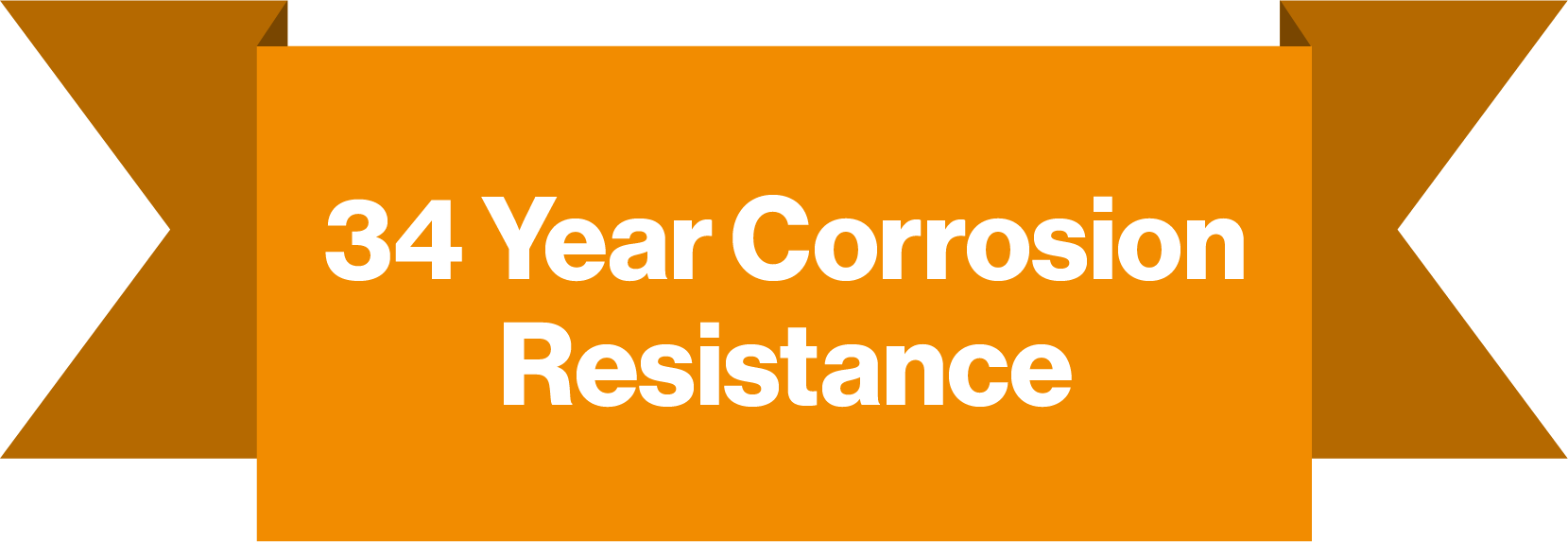 34 year corrosion resistance